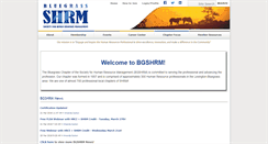 Desktop Screenshot of bgshrm.org
